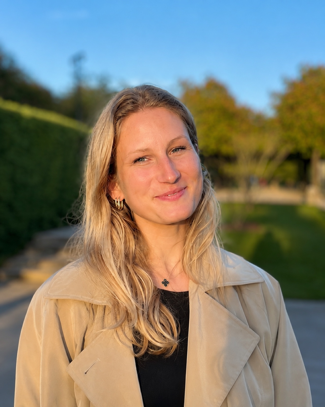 Portrait of Carina Kaeser outdoors